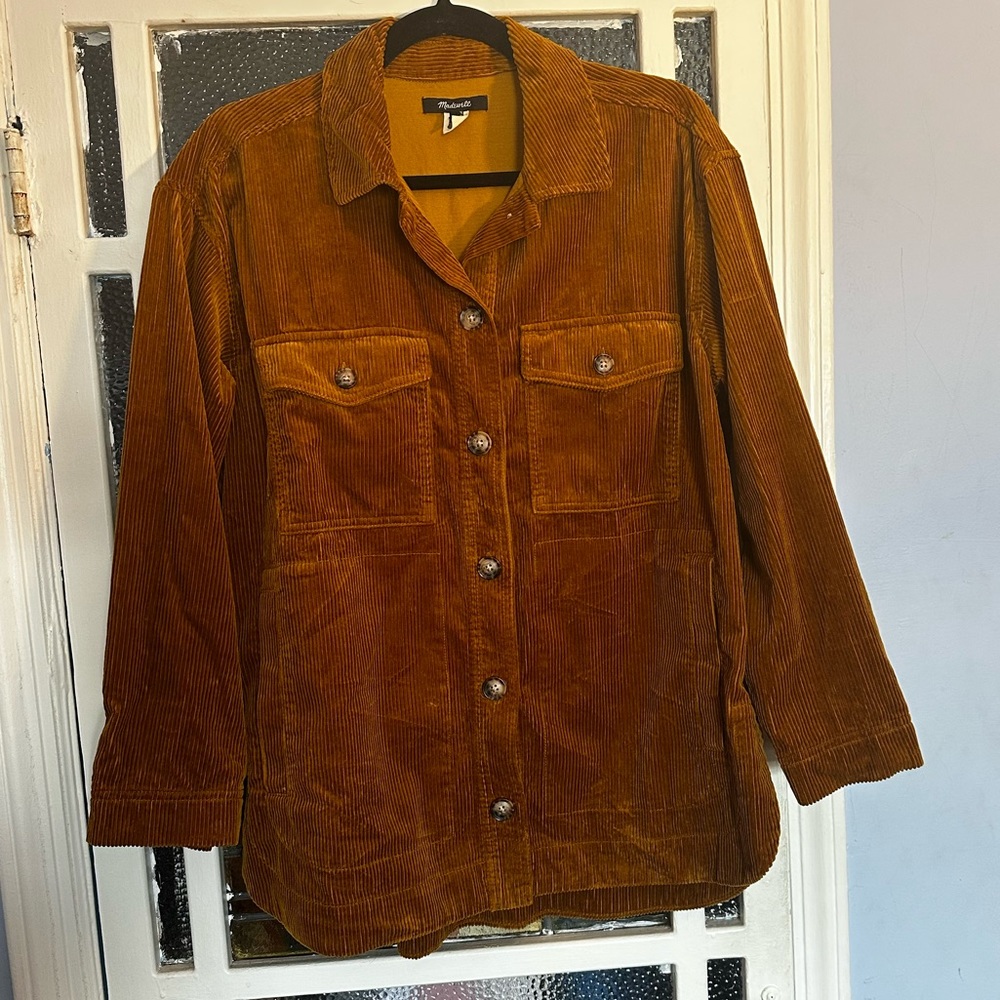 MADEWELL cord Shacket